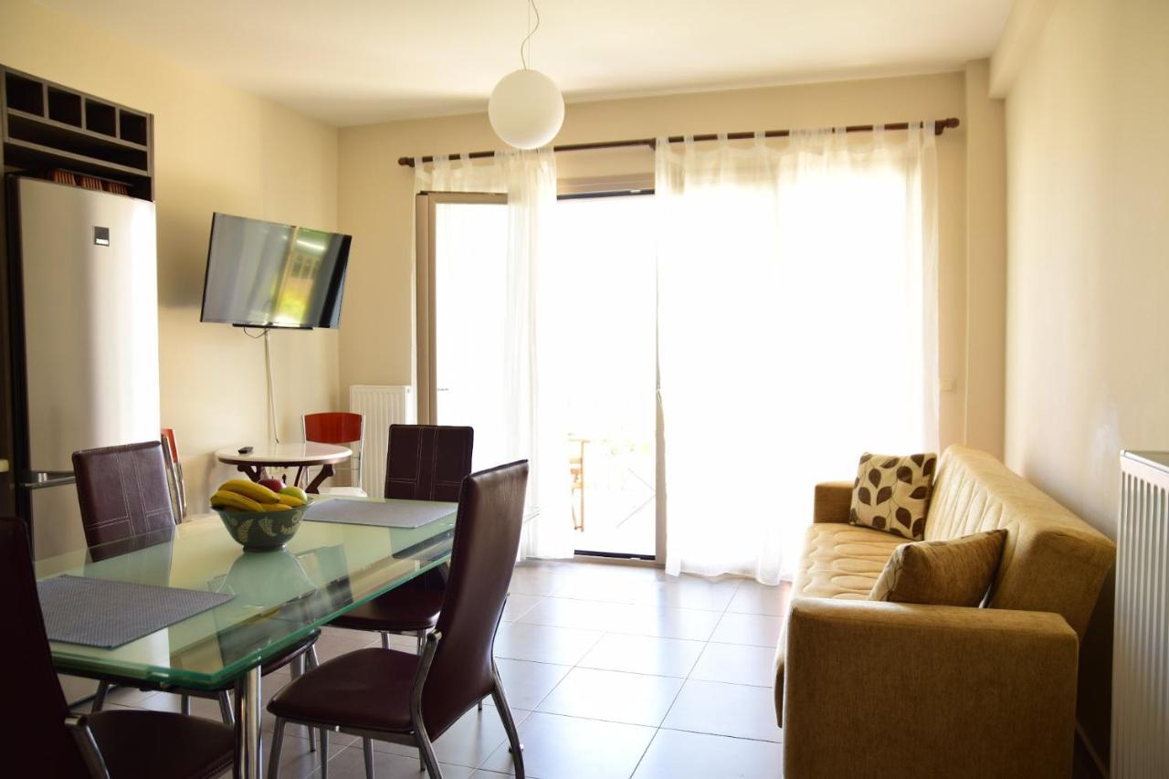 D'Angelos Apartments Karavomylos Exteriér fotografie